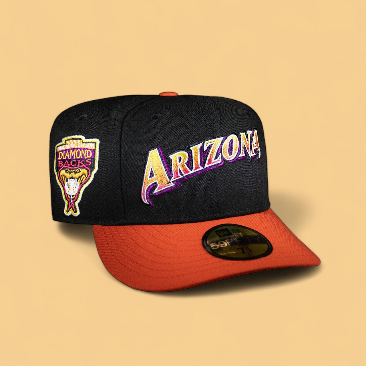 Arizona Diamond Backs Black and Orange 1998 INAG