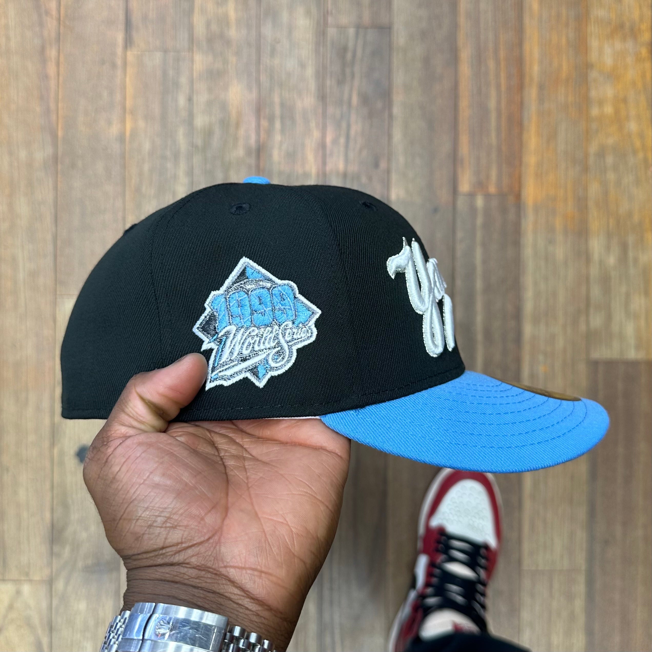 New York Yankees Black and Powder Blue 1999 World Series