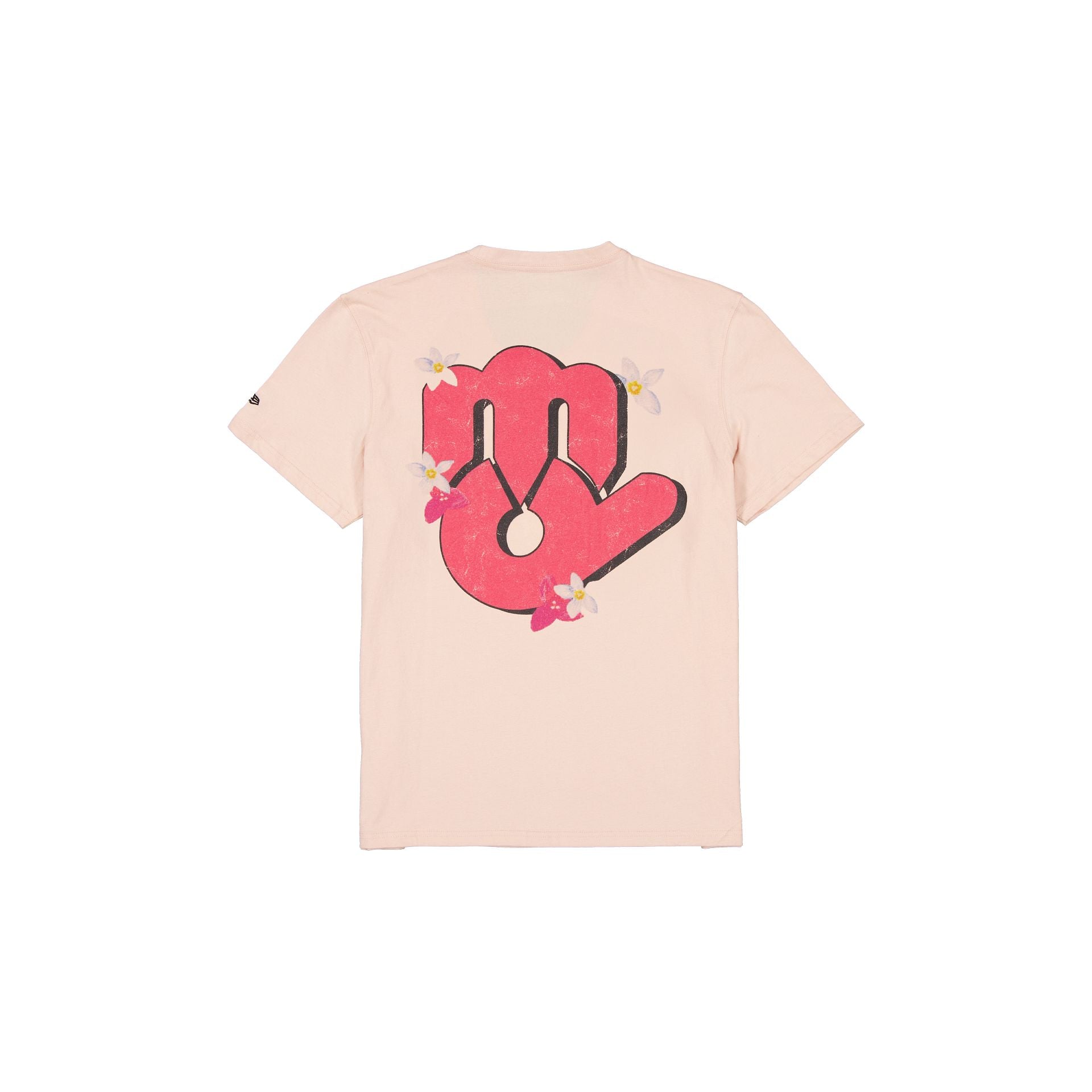 Diablos Rojos del México Pale Pink Floral T-Shirt