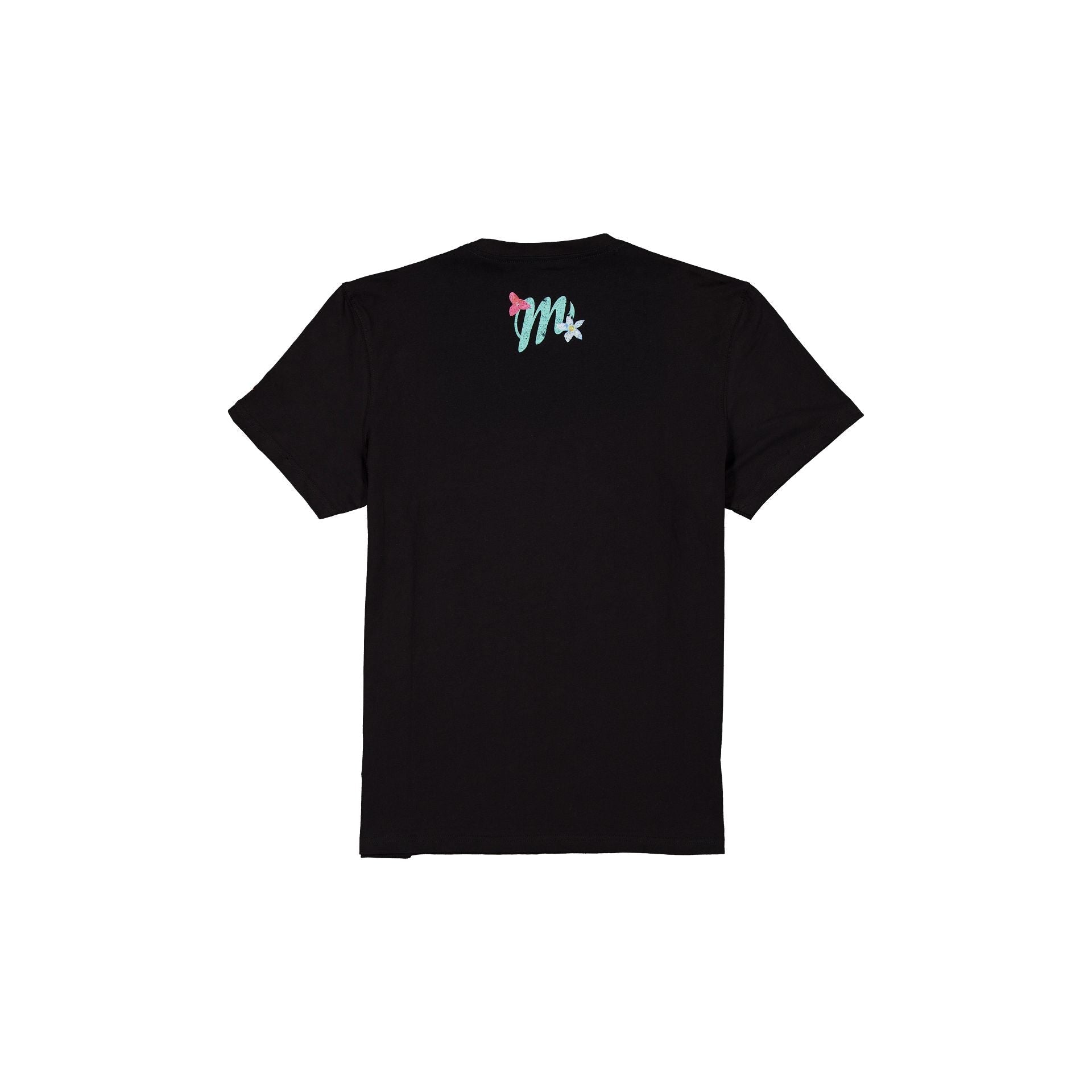 Diablos Rojos del México Black Floral T-Shirt