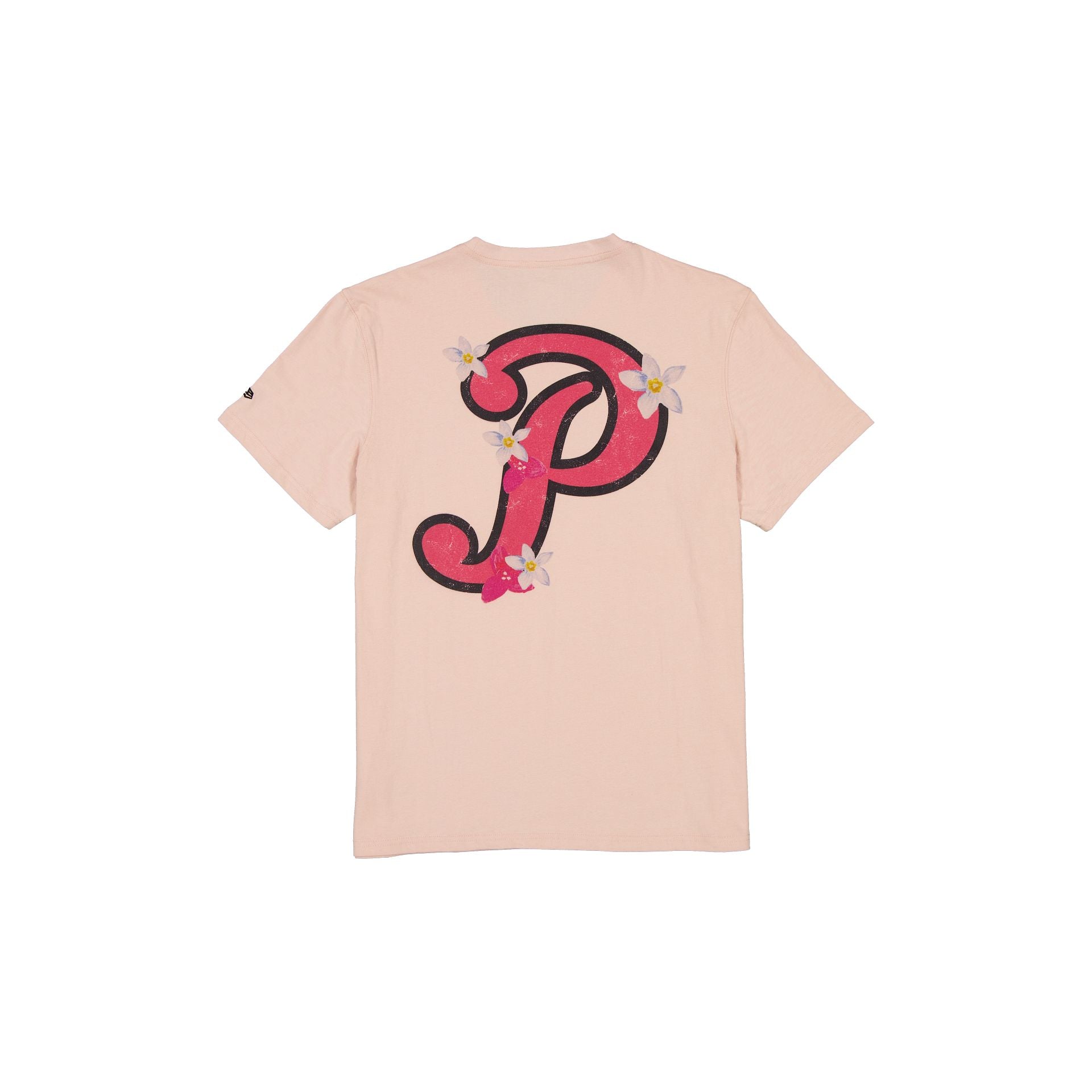 Pericos de Puebla Pale Pink Floral T-Shirt