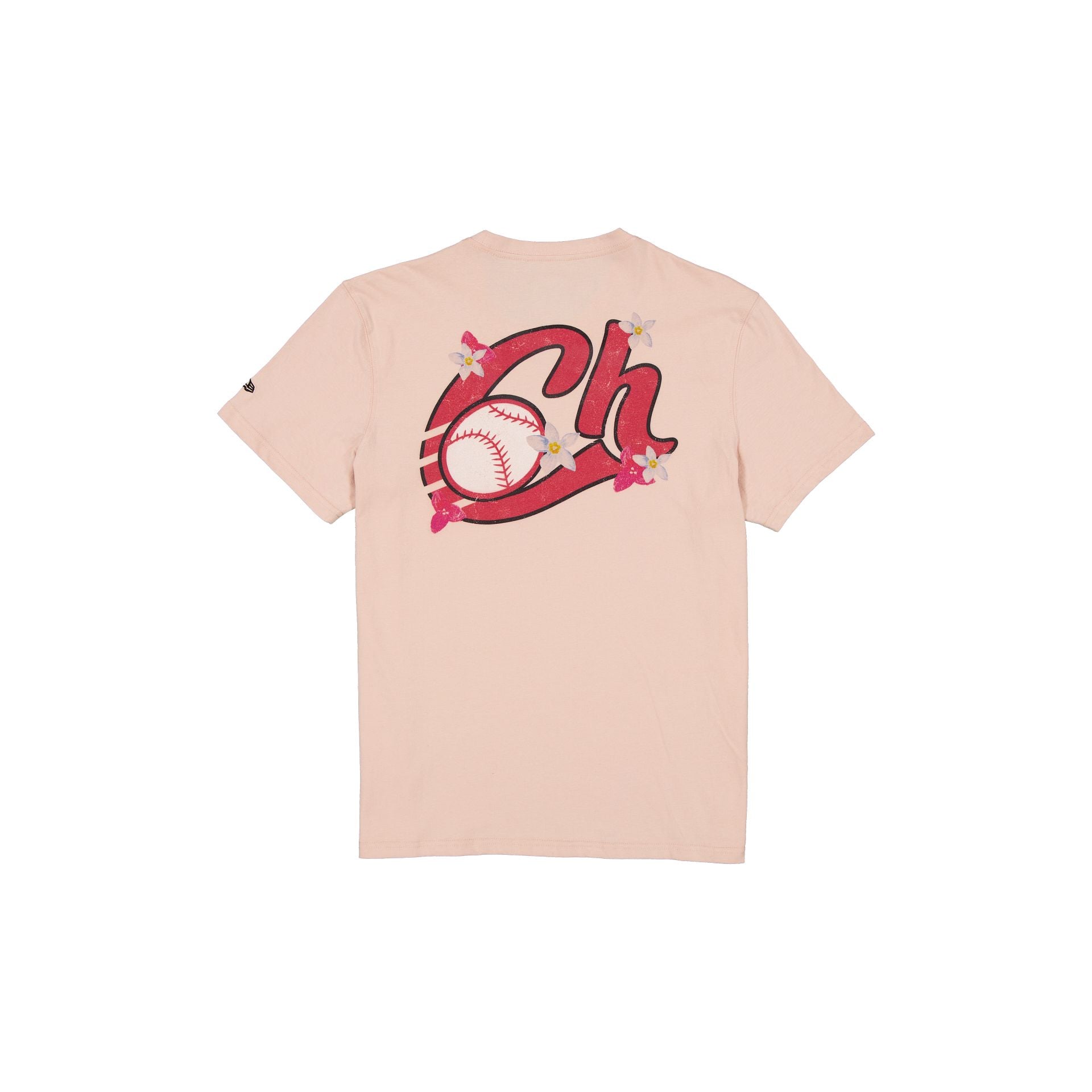 Charros de Jalisco Pale Pink Floral T-Shirt