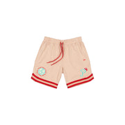 Pericos de Puebla Pale Pink Floral Shorts