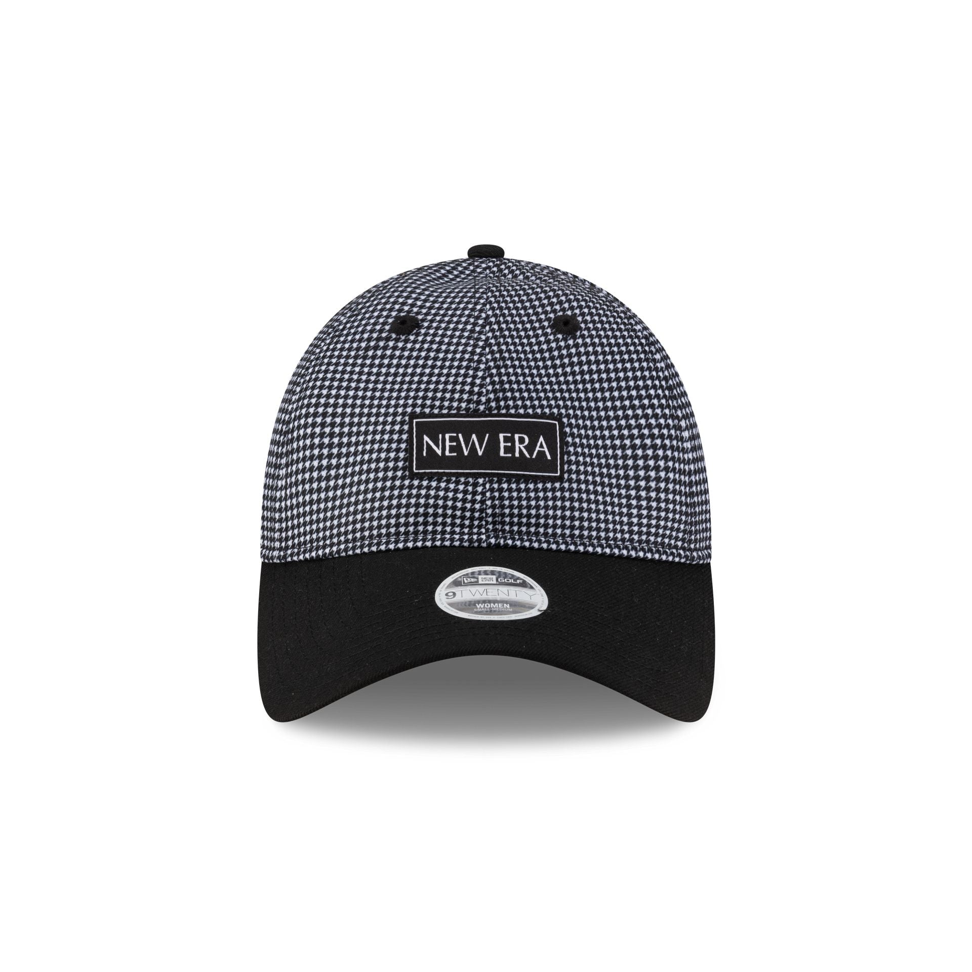 New Era Cap Houndstooth Black 9TWENTY Adjustable Hat