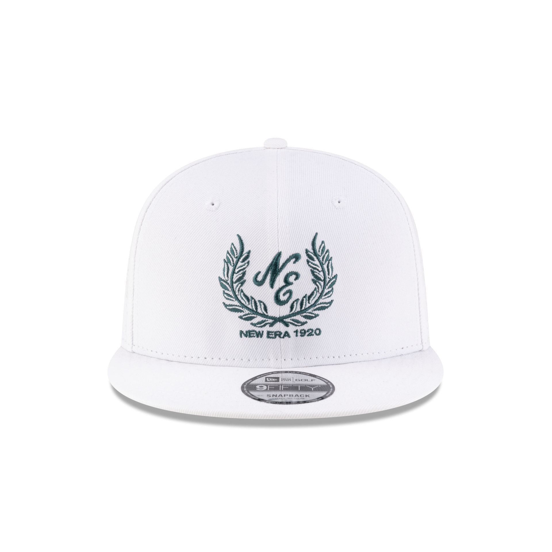 New Era Cap Laurel Wreath White 9FIFTY Snapback Hat