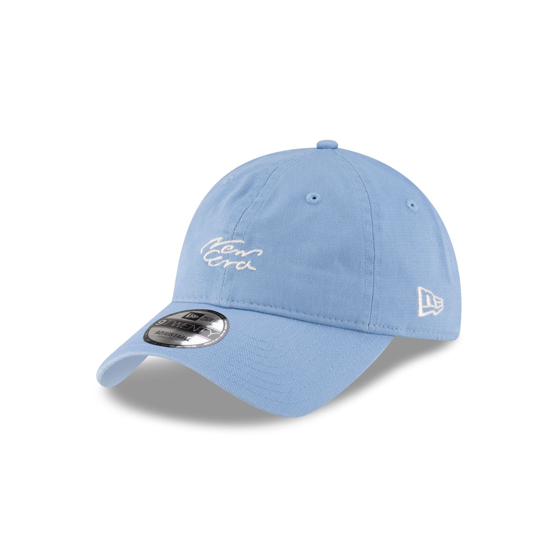 New Era Cap Handwritten Blue 9TWENTY Easy Snap Hat