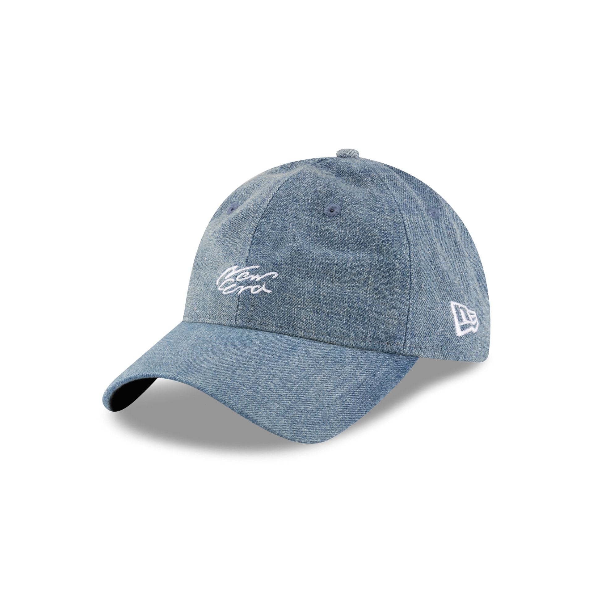 New Era Cap Handwritten Light Denim 9TWENTY Adjustable Hat