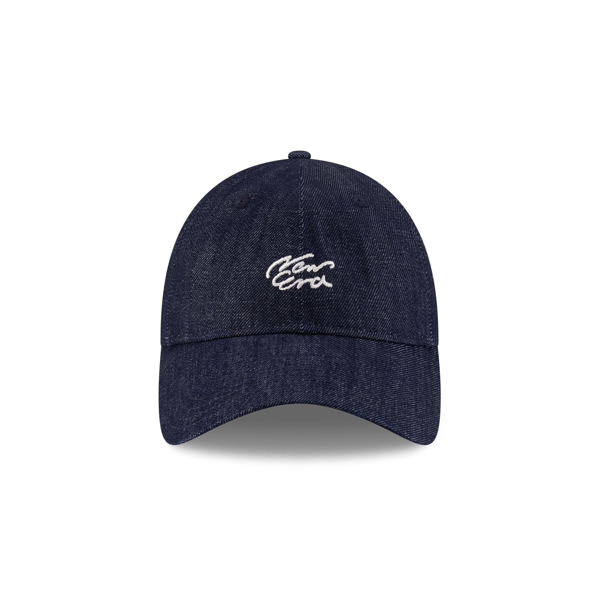 New Era Cap Handwritten Indigo Denim 9TWENTY Adjustable Hat