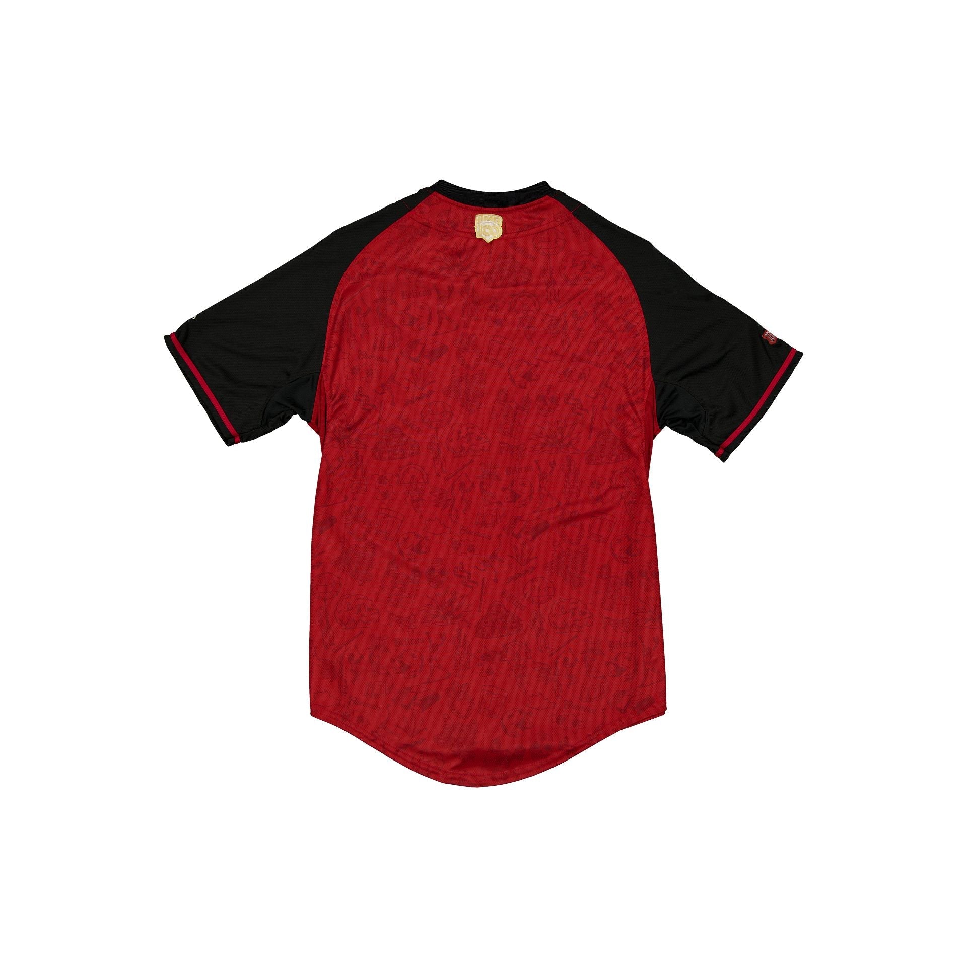 Guerreros de Oaxaca LMB 100th Anniversary Red Alt Jersey
