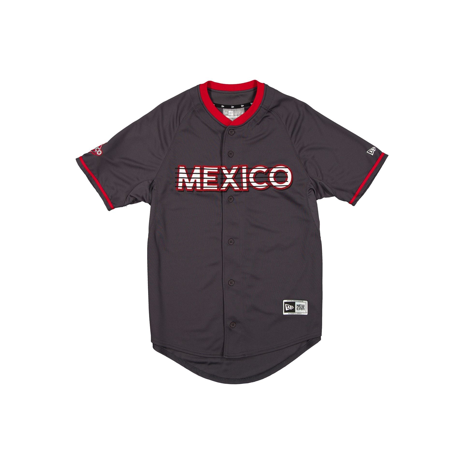 Diablos Rojos del México LMB 100th Anniversary Gray Alt Jersey