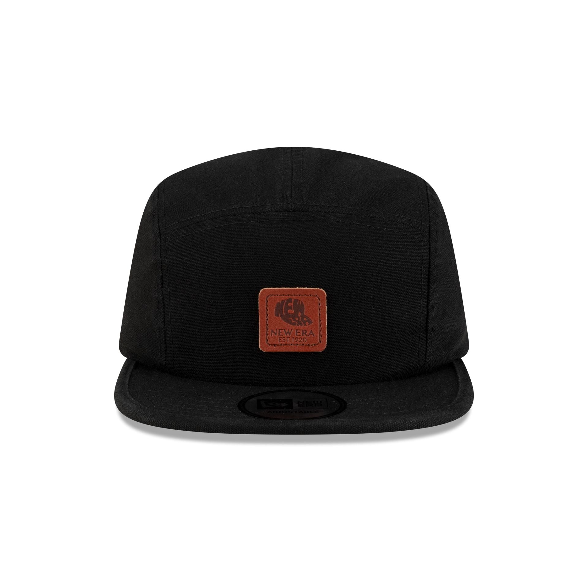 New Era Cap Black Duck Canvas Camper Strapback Hat