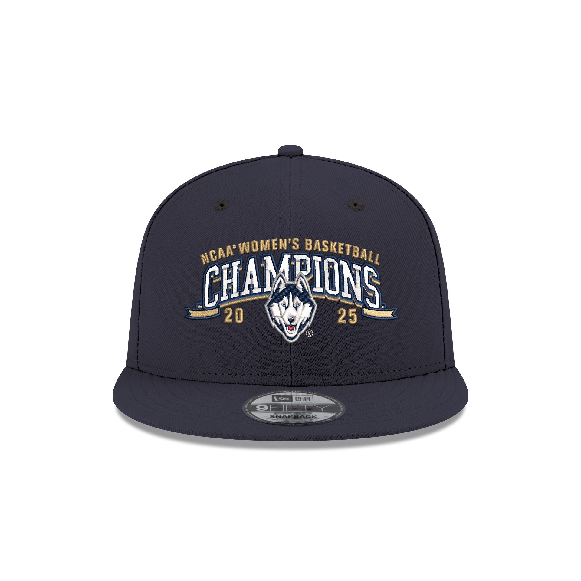 Connecticut Huskies 2025 NCAA Women's Division I Champions 9FIFTY Snapback Hat