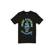Dallas Wings Paige Bueckers Black T-Shirt