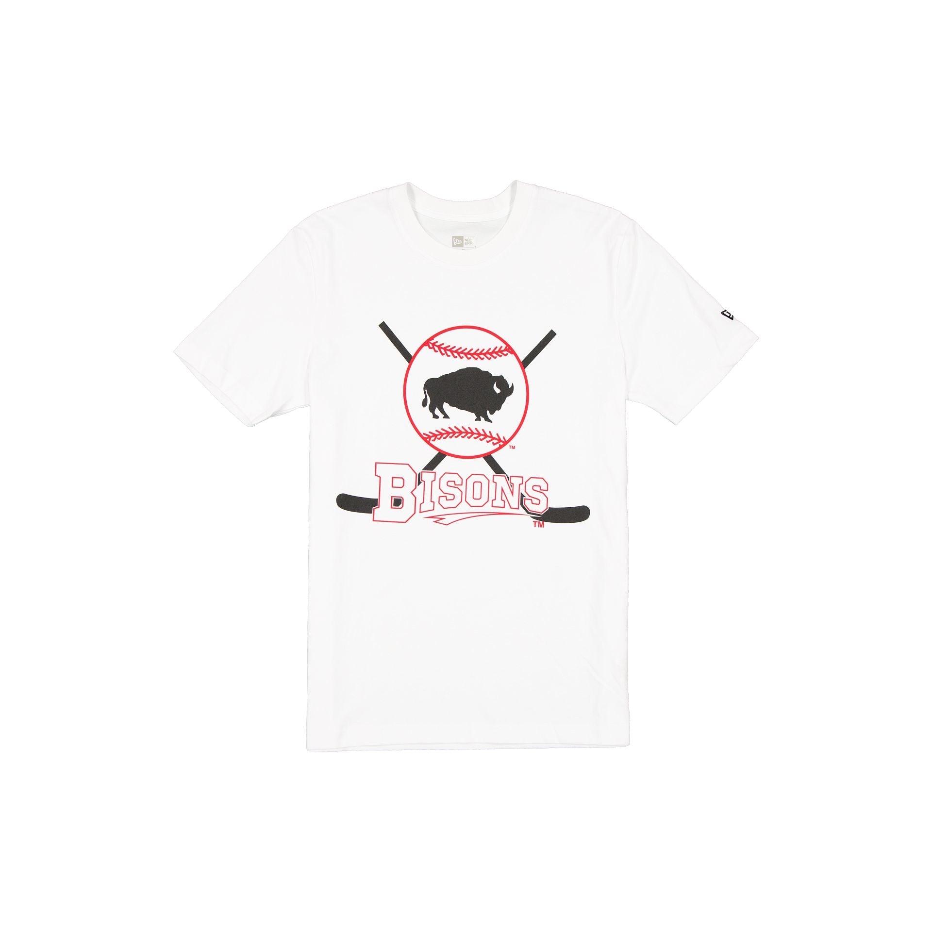 Buffalo Bisons Theme Night Hockey White T-Shirt