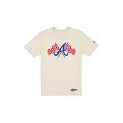 Atlanta Braves Speedway Classic White T-Shirt