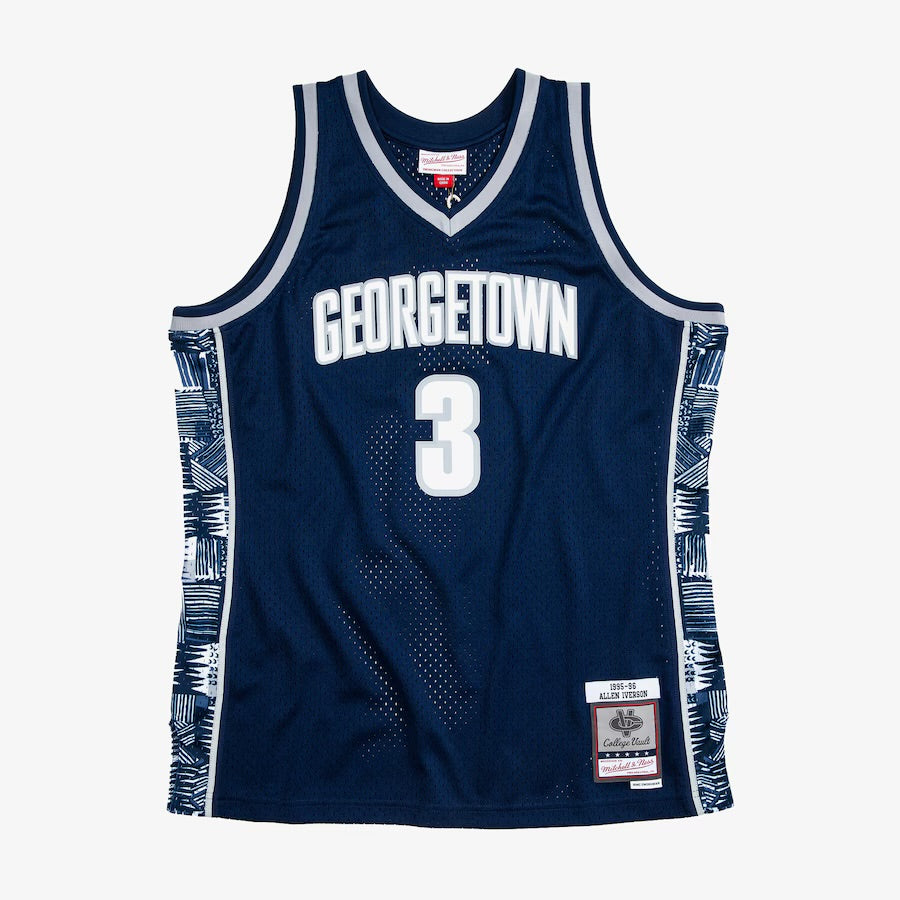 GEARGETOWN HOYAS NAVY IVERSON JERSEY