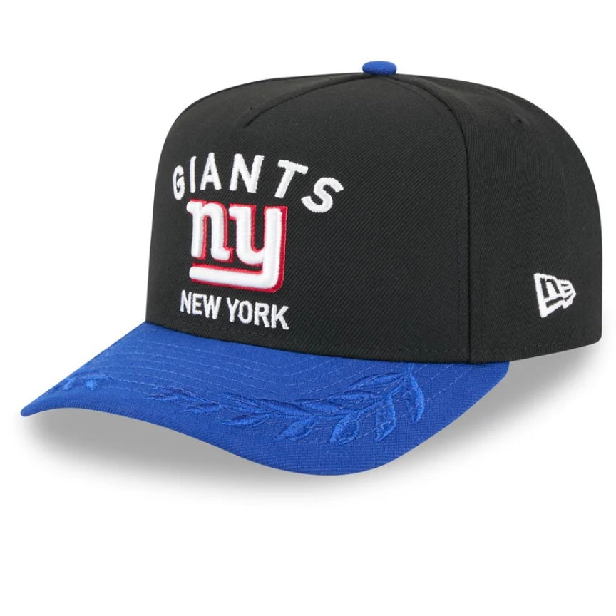 New York Giants Black NFL25 DRAFT 950 AFrame Snap Back