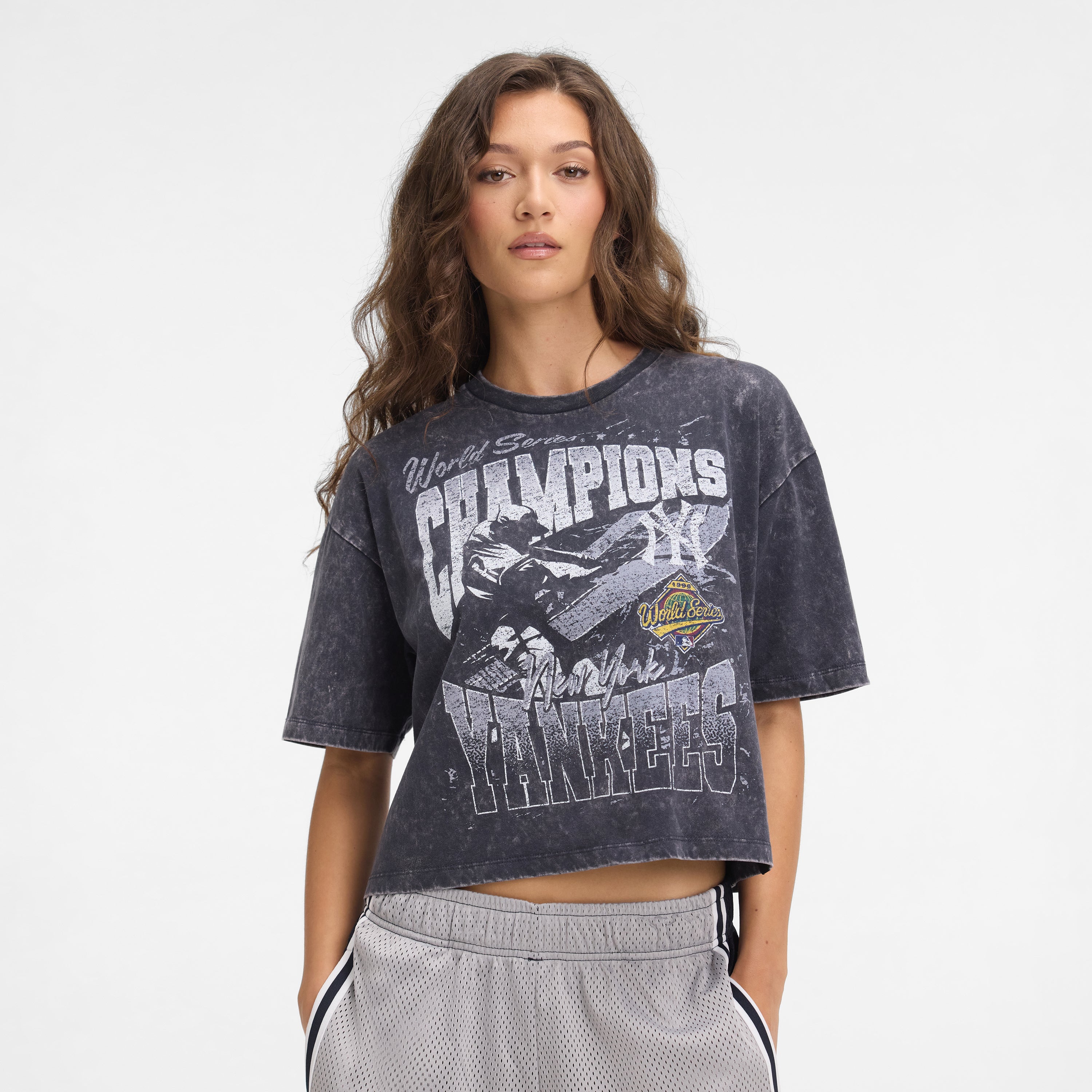 Las Vegas Raiders Sport Classics Women's Cropped T-Shirt