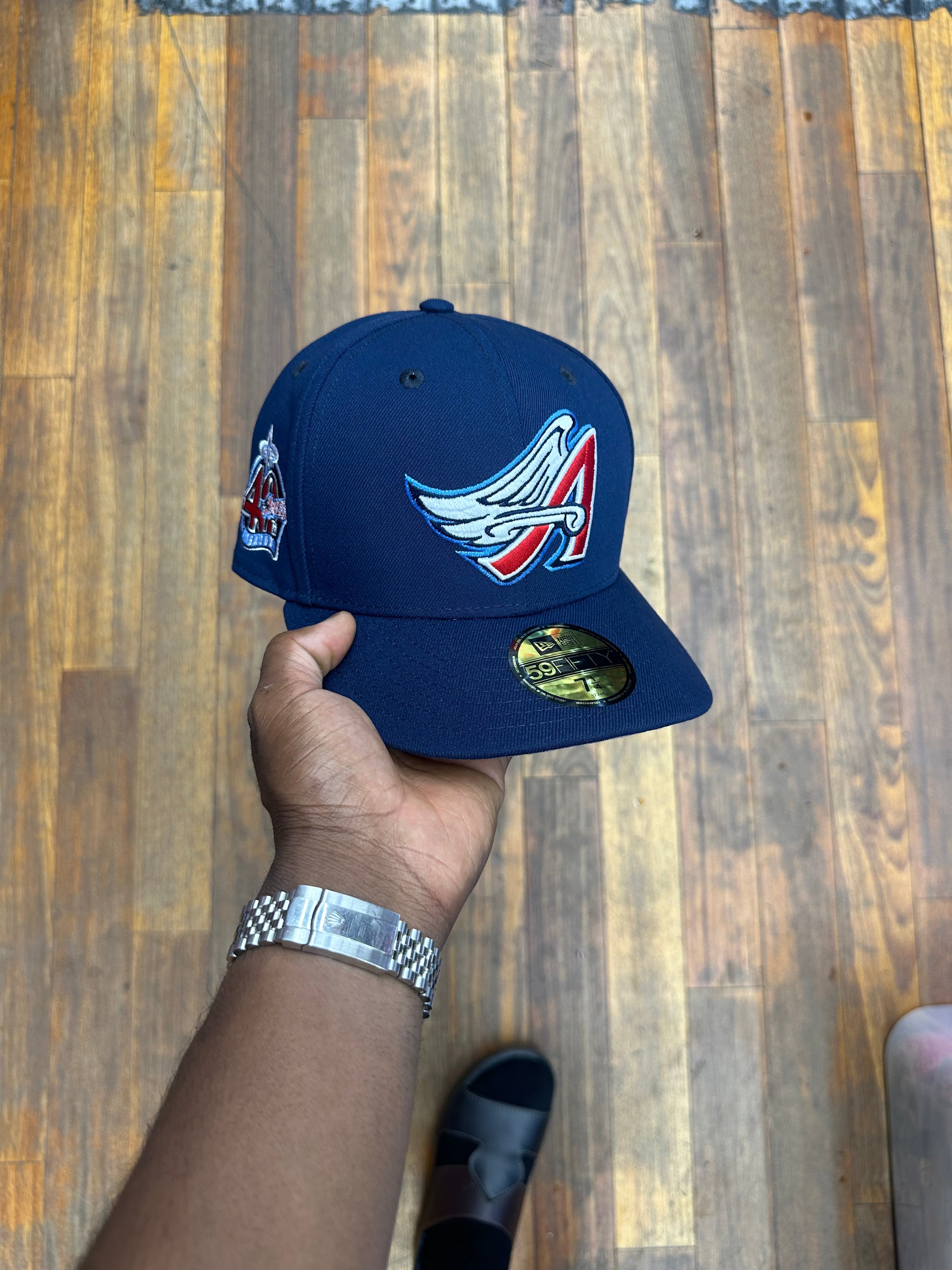 Anaheim Angels All Oceanside Blue 40Th Anniversary
