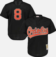 Baltimore Orioles Ripken Black Jersey 8