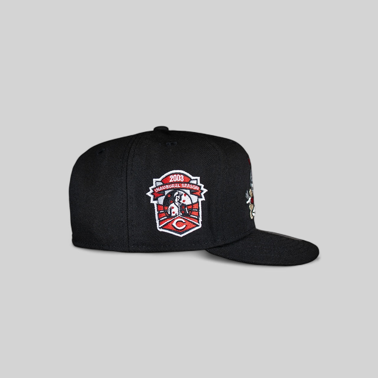 Cincinnati Reds All Black w/ Mascot