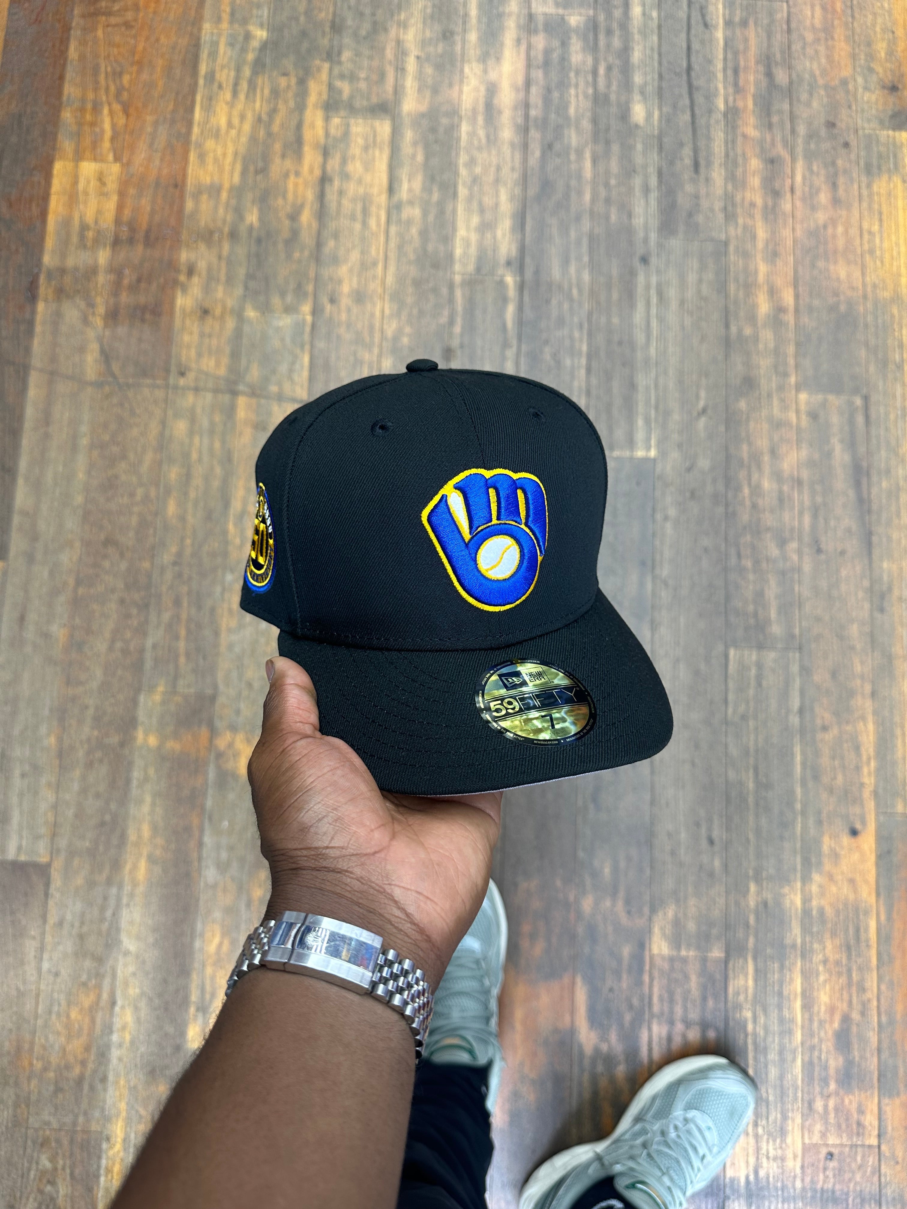 Milwaukee Brewers All Black 50Th Anniversary