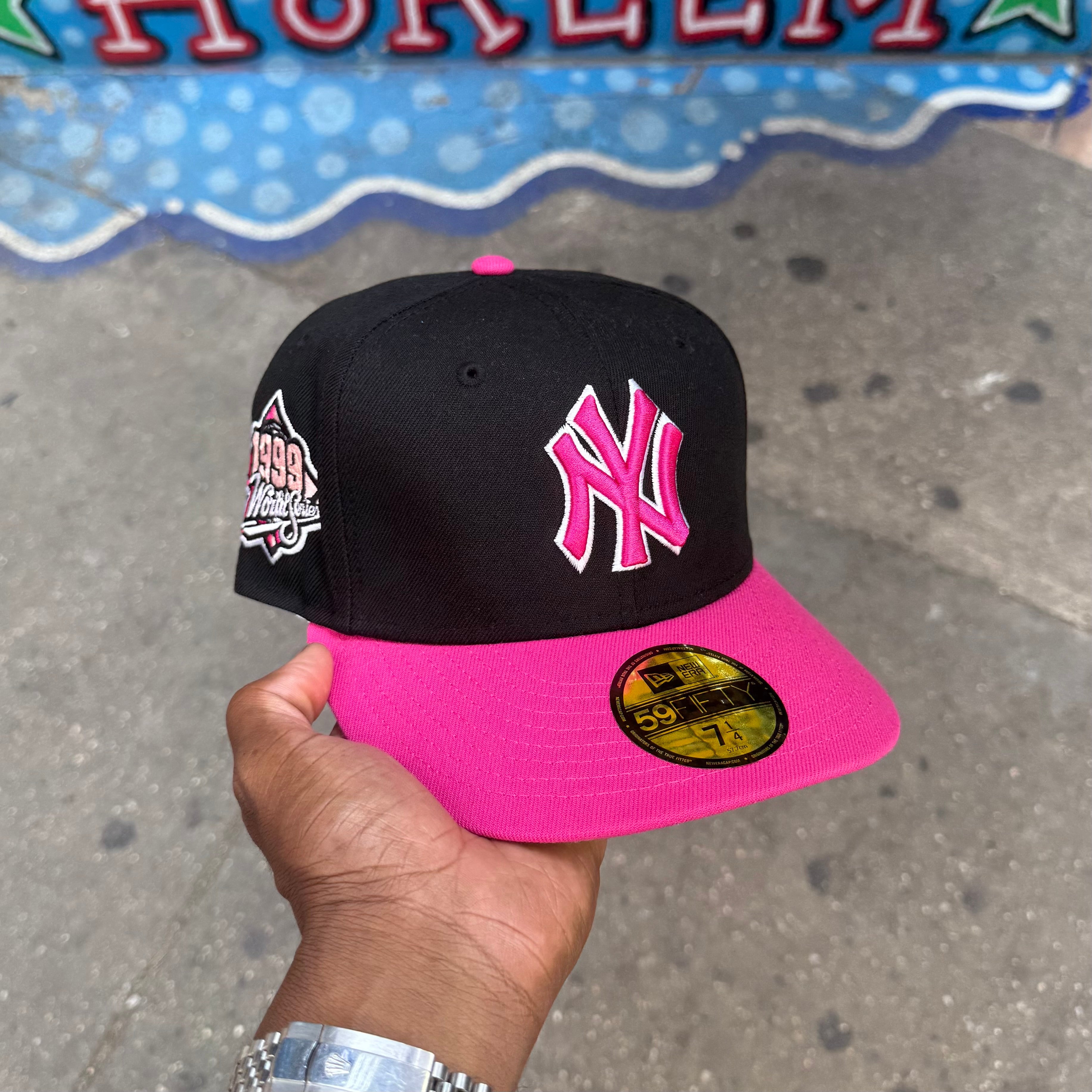 New York Yankees Black and Pink 1999 World Series