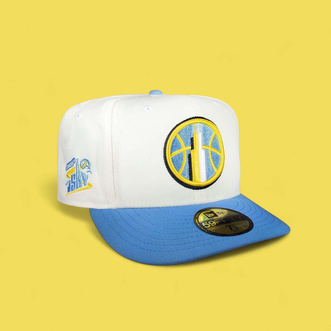 Chicago Sky Creme and Sky Blue WNBA