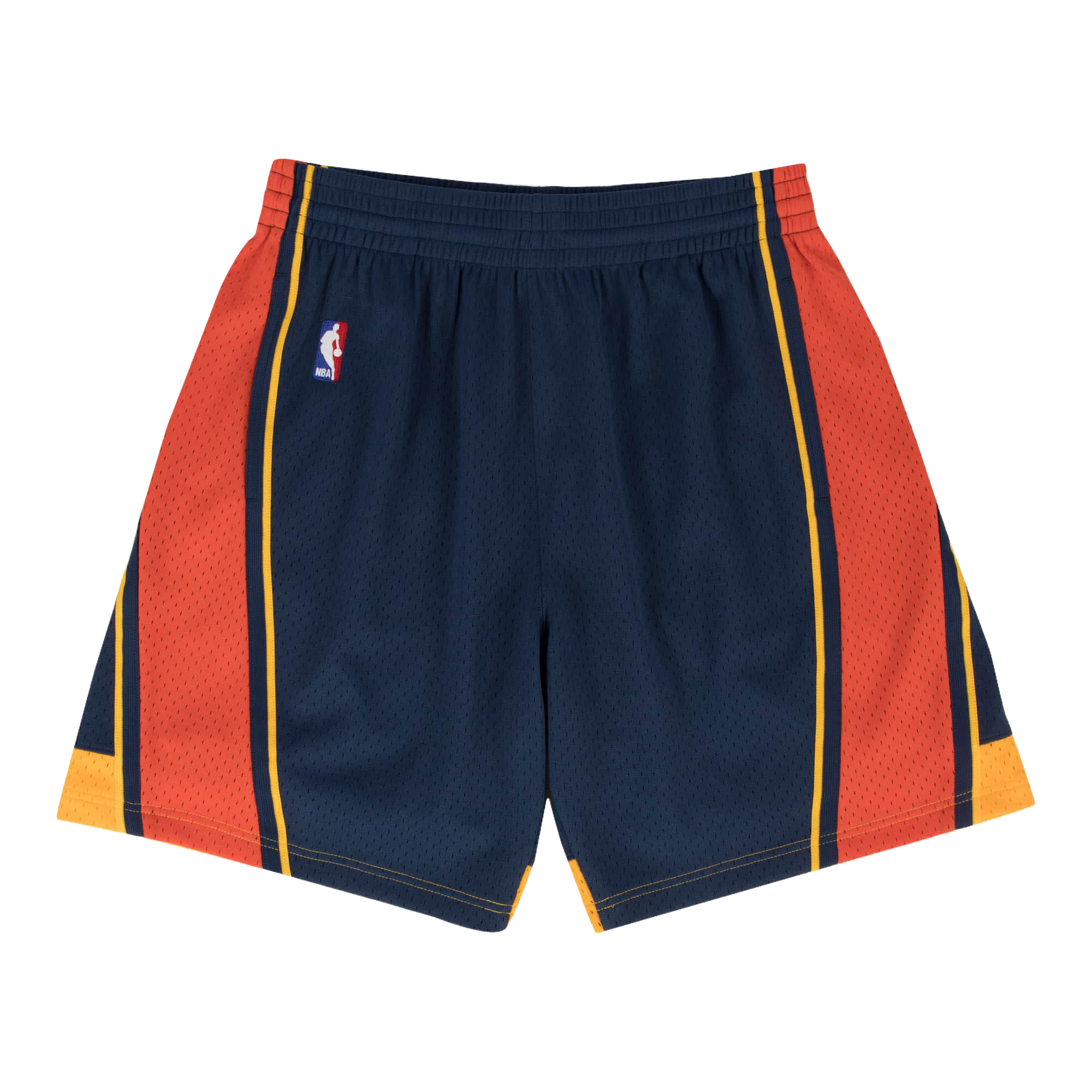 Golden State Warriors Navy & Orange Shorts