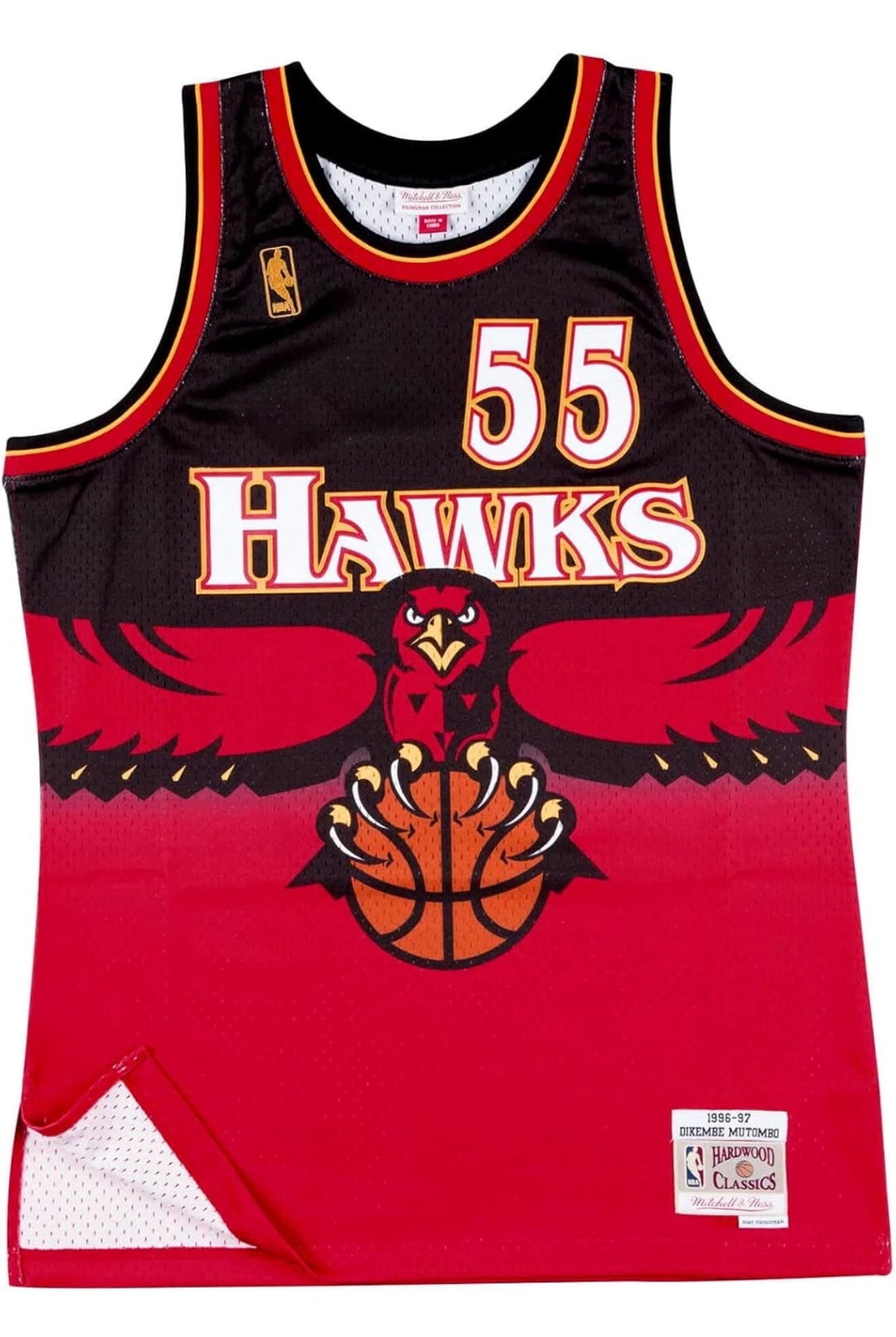 ATLANTA HAWKS Black Mutumbo Jersey