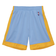 Los Angeles Lakers Sky & Yellow Shorts 2001