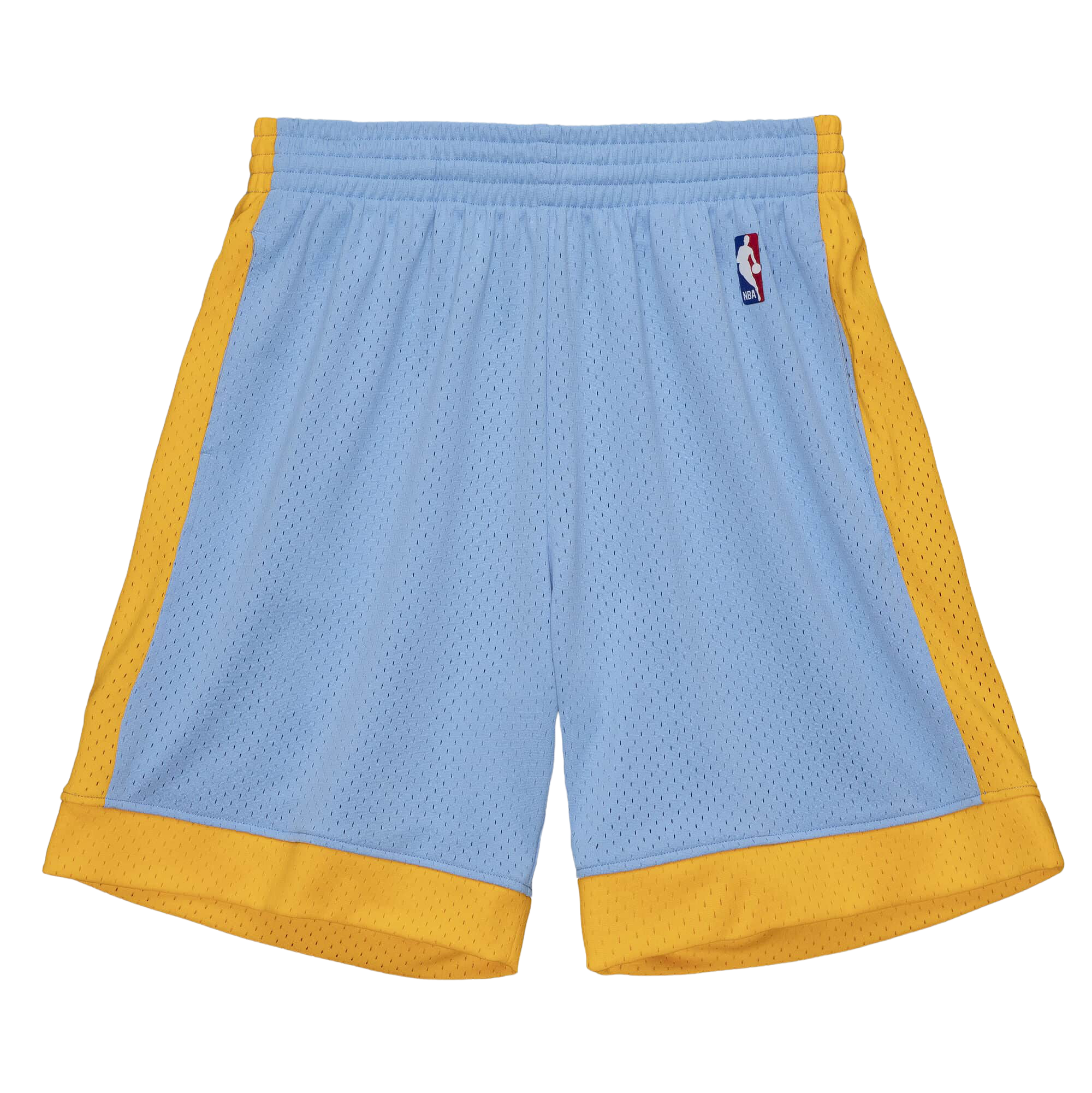 Los Angeles Lakers Sky & Yellow Shorts 2001
