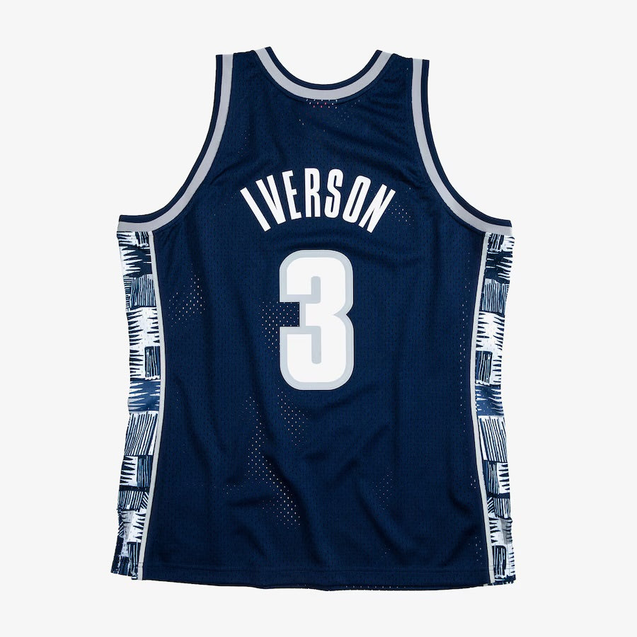 GEARGETOWN HOYAS NAVY IVERSON JERSEY