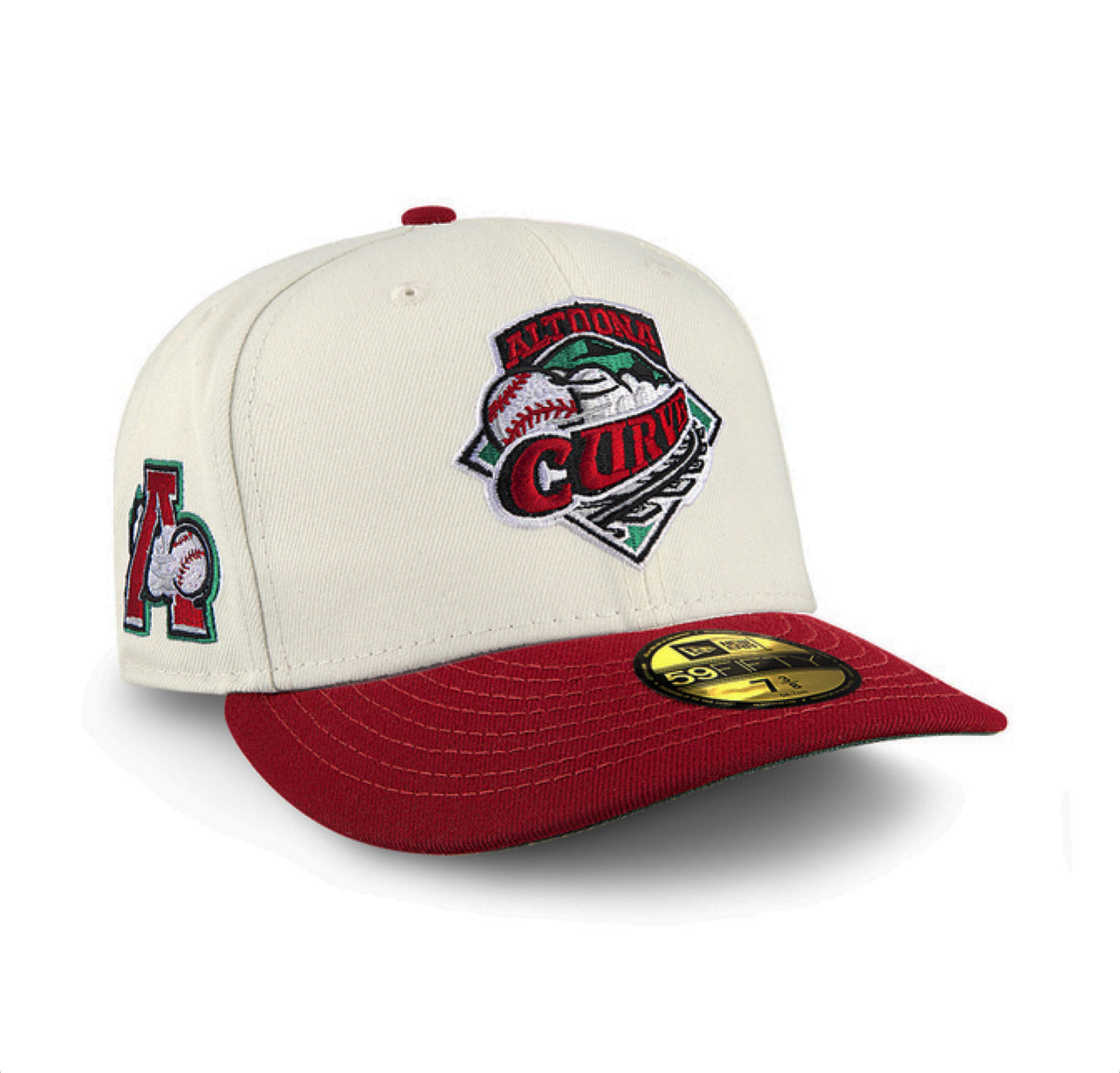 Altoona Curve Creame Chrome White & Burgundy