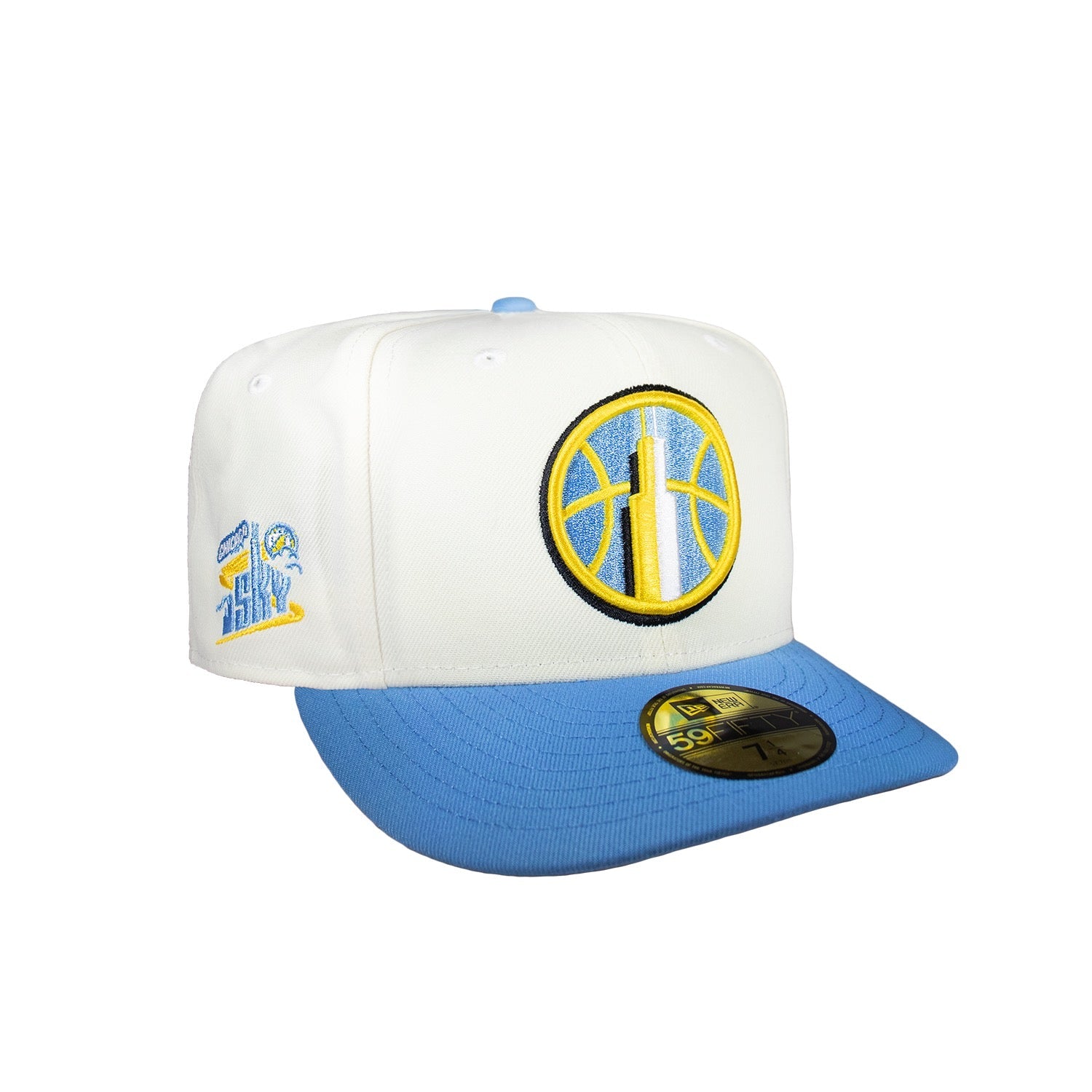 Chicago Sky Creme and Sky Blue WNBA