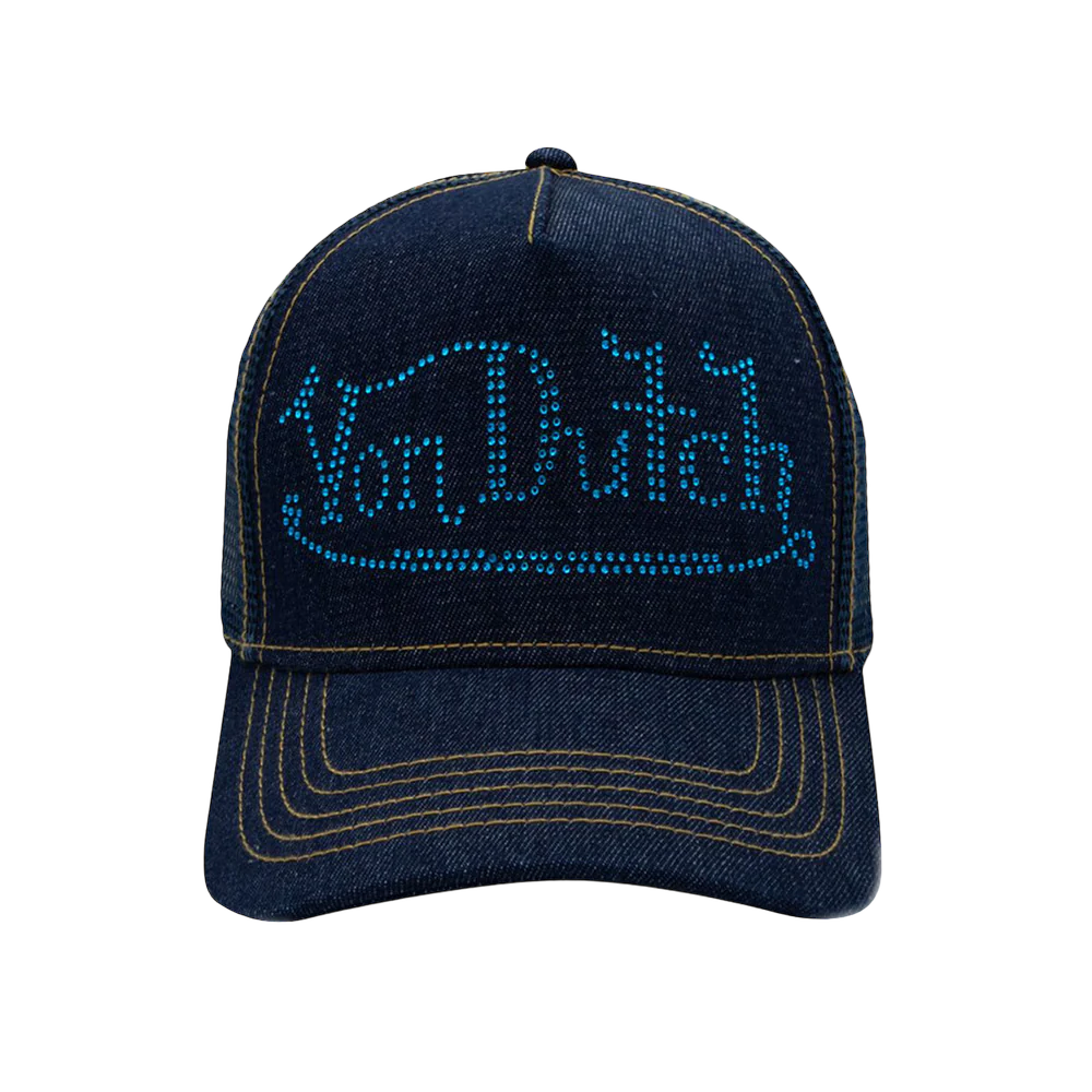 Von Dutch Navy Stone Denim Trucker