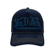 Von Dutch Navy Stone Denim Trucker