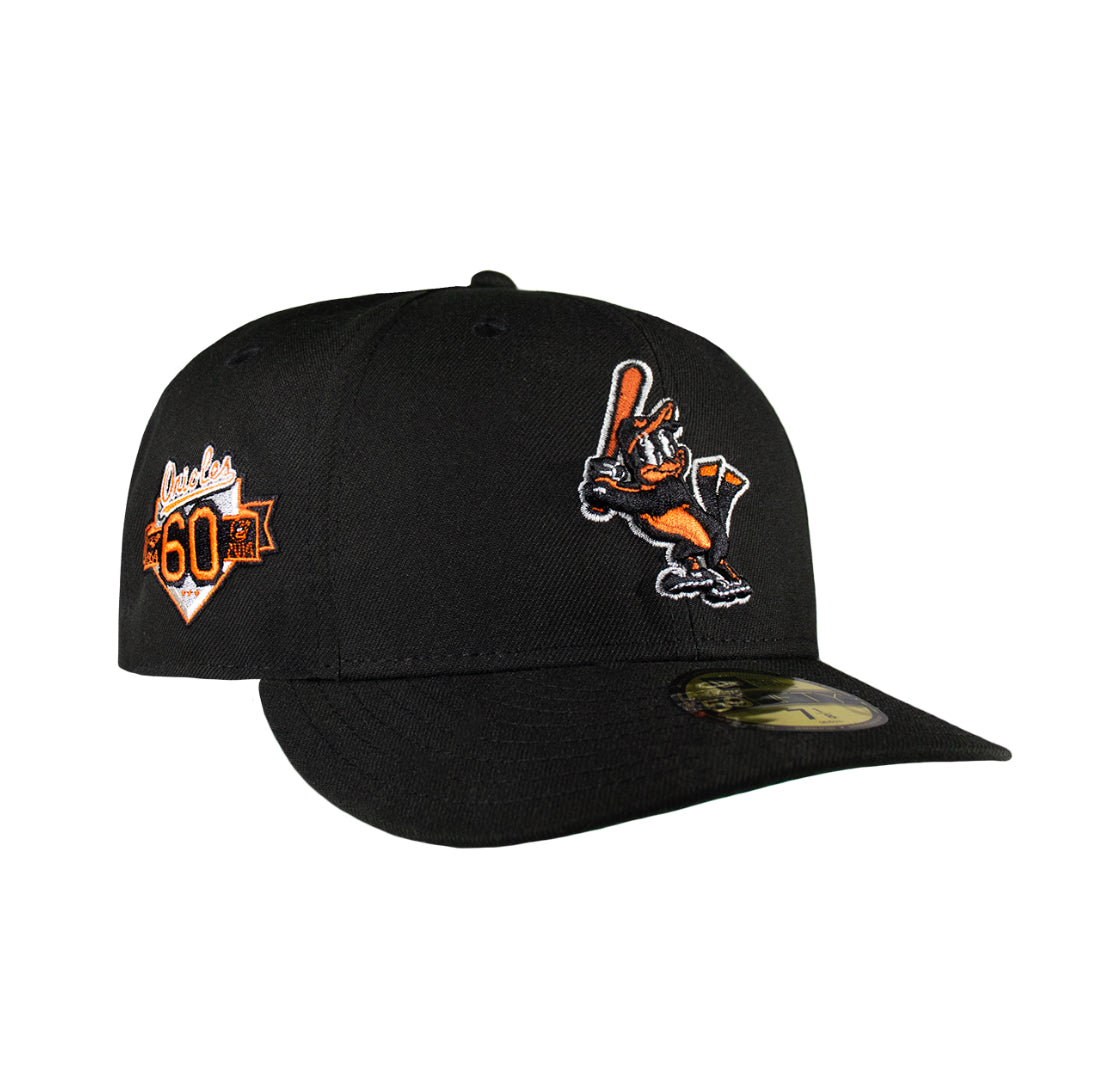 Baltimore Orioles All Black Bird Batterman 60Th Anniversary