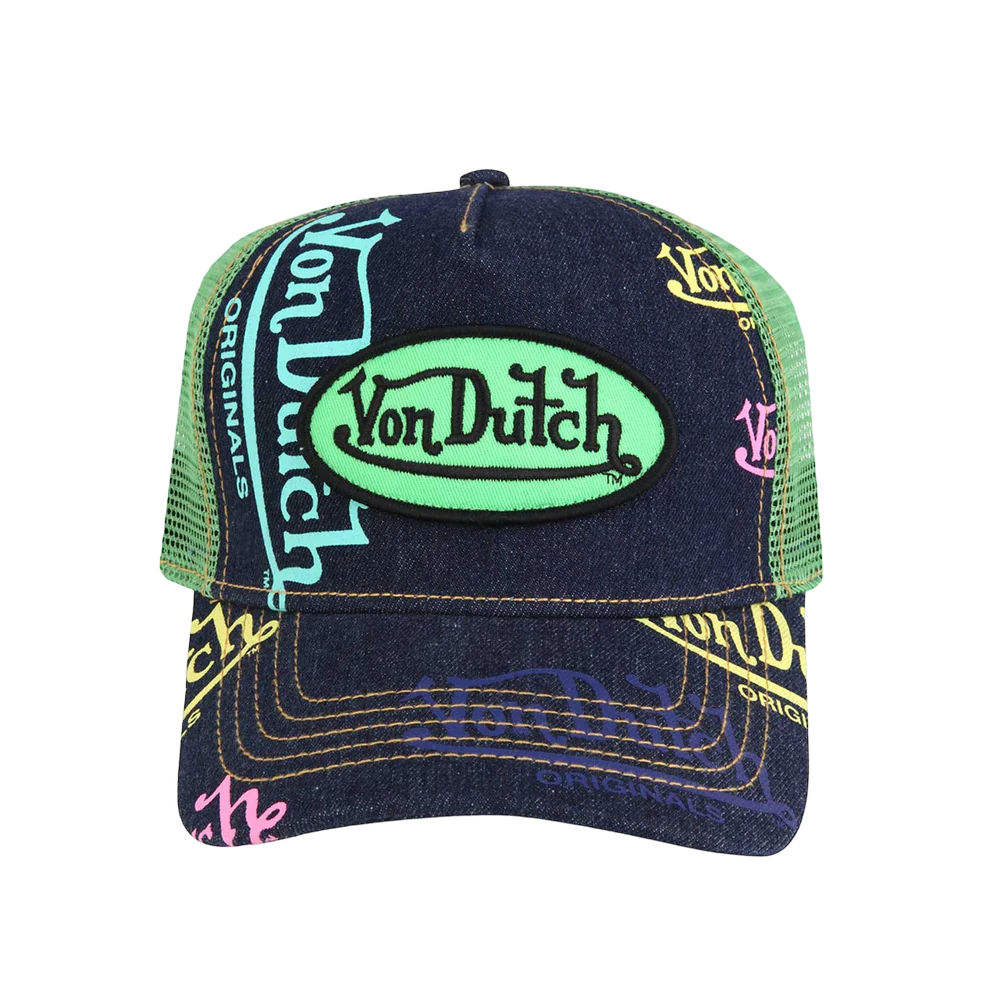 Von Dutch Navy Denim Apple Trucke