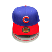 Chicago Cubs Royal Blue and Red GREY UV