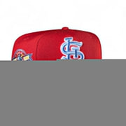St. Louis Cardinals All Red Sky Blue Logo 100 Years Anniversary