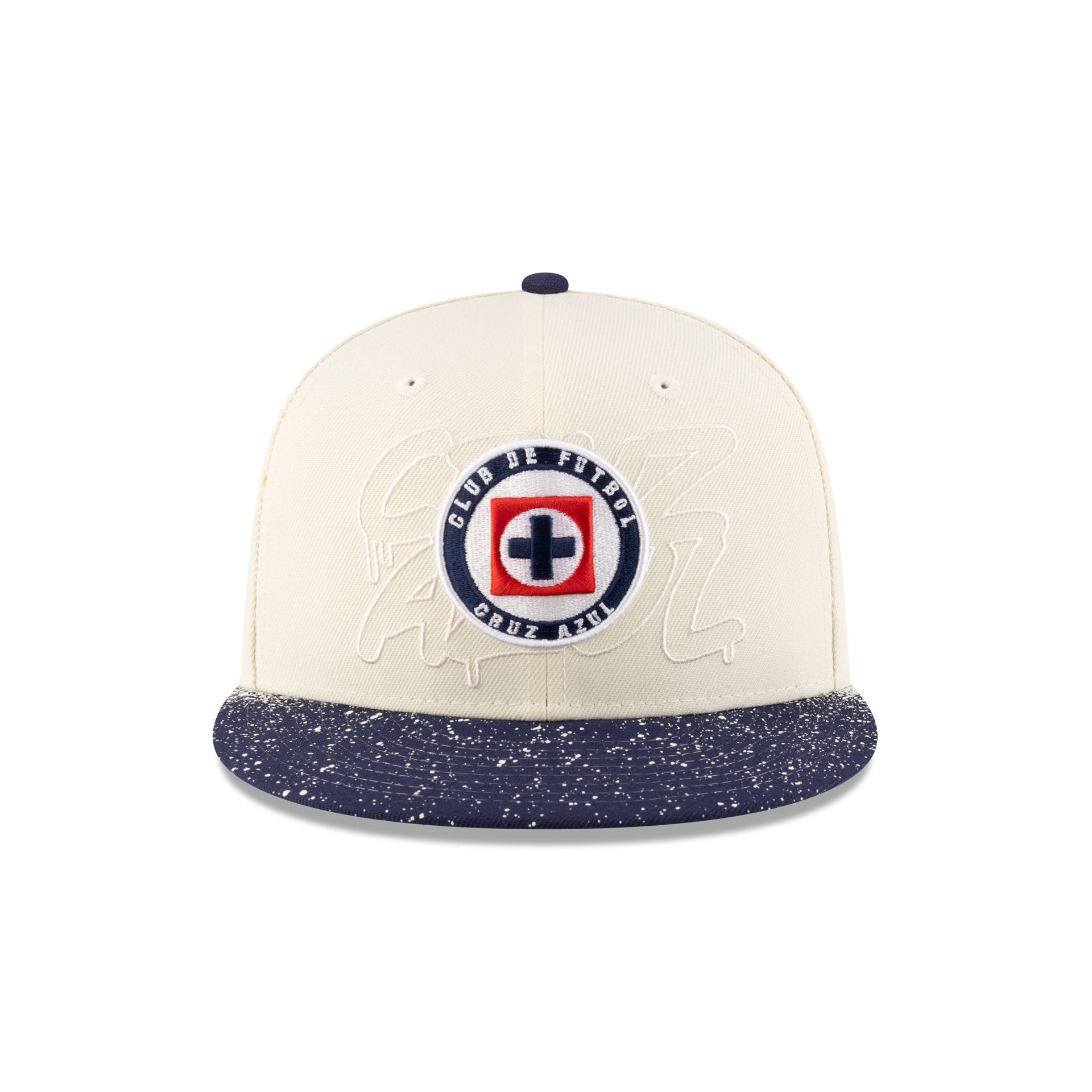 Cruz Azul Splattered Visor 59FIFTY Fitted Hat