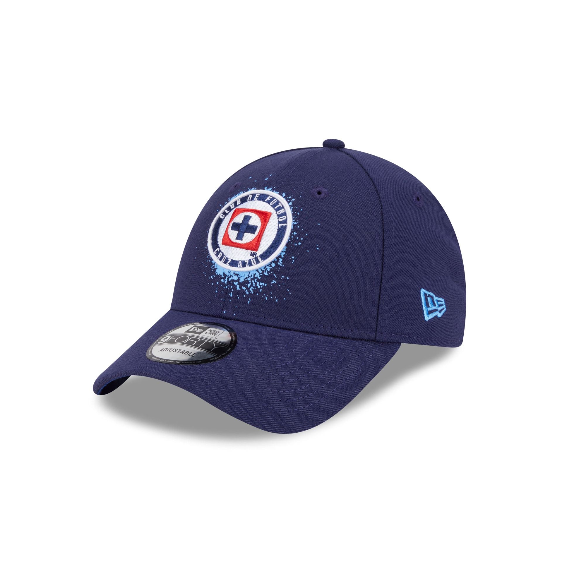 Cruz Azul Spray Paint 9FORTY Snapback Hat