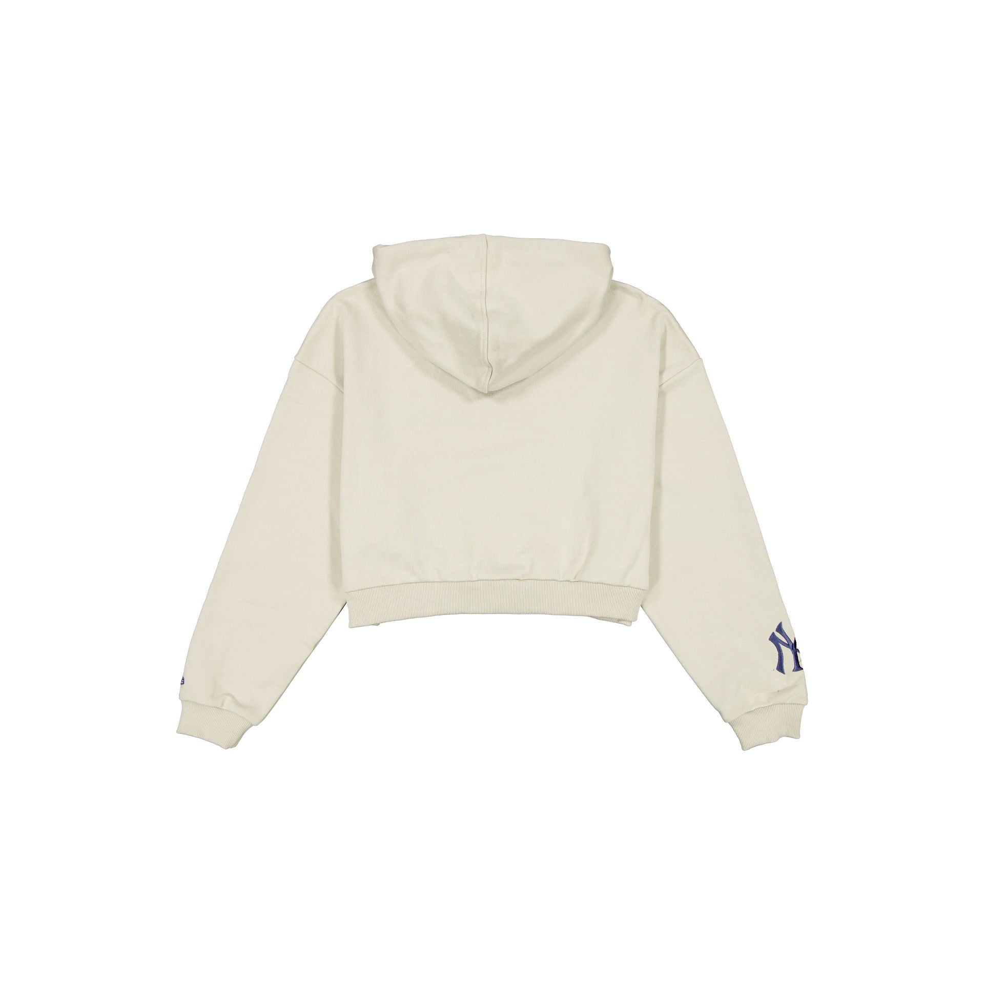 New York Yankees Women's Cropped Floral Stone Hoodie