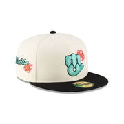 Diablos Rojos del México Two-Tone Rose 59FIFTY Fitted Hat