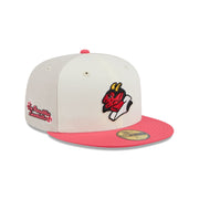 Diablos Rojos del México Two-Tone Coral 59FIFTY Fitted Hat