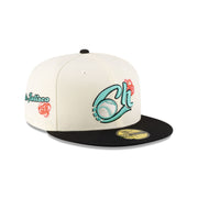 Charros de Jalisco Two-Tone Rose 59FIFTY Fitted Hat