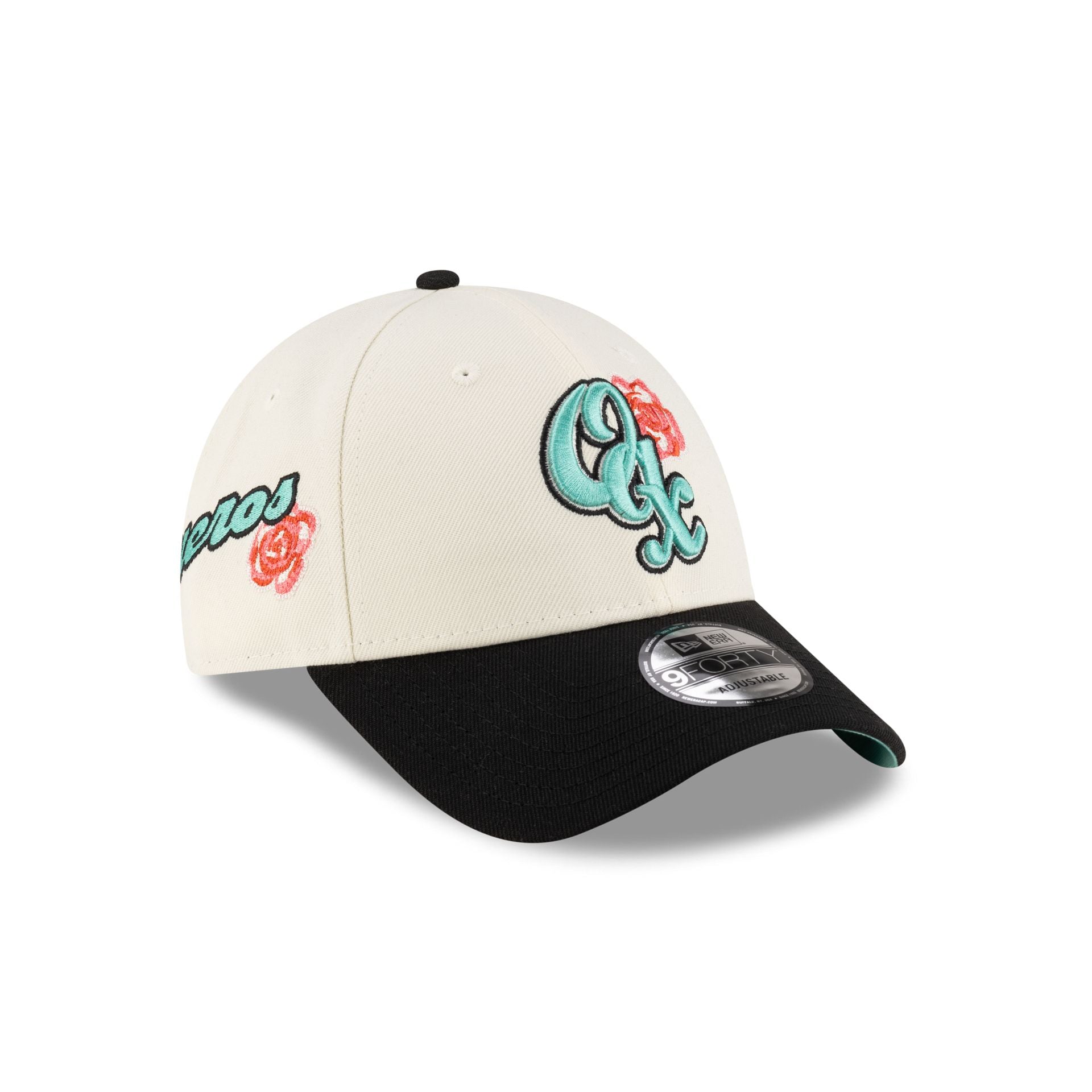 Guerreros de Oaxaca Two-Tone Rose 9FORTY Snapback Hat