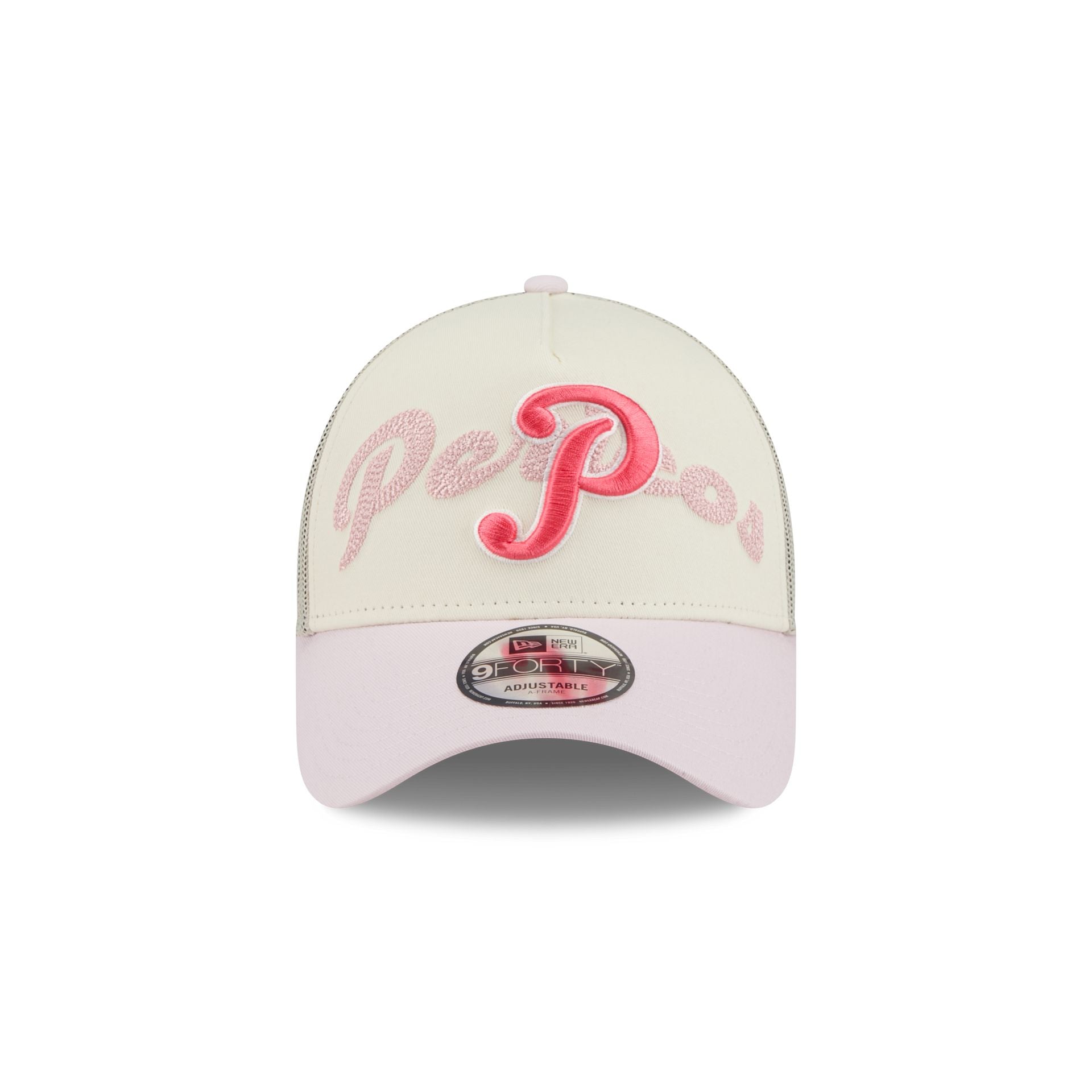Pericos de Puebla Stacked Wordmark 9FORTY A-Frame Snapback Hat
