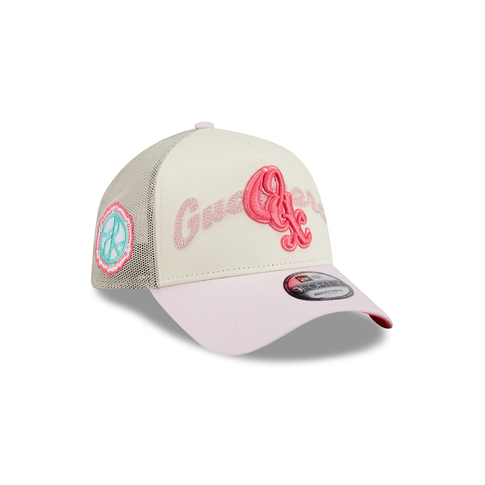 Guerreros de Oaxaca Stacked Wordmark 9FORTY A-Frame Snapback Hat